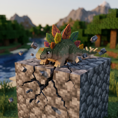 Leafy, a dinosaur from Grass World